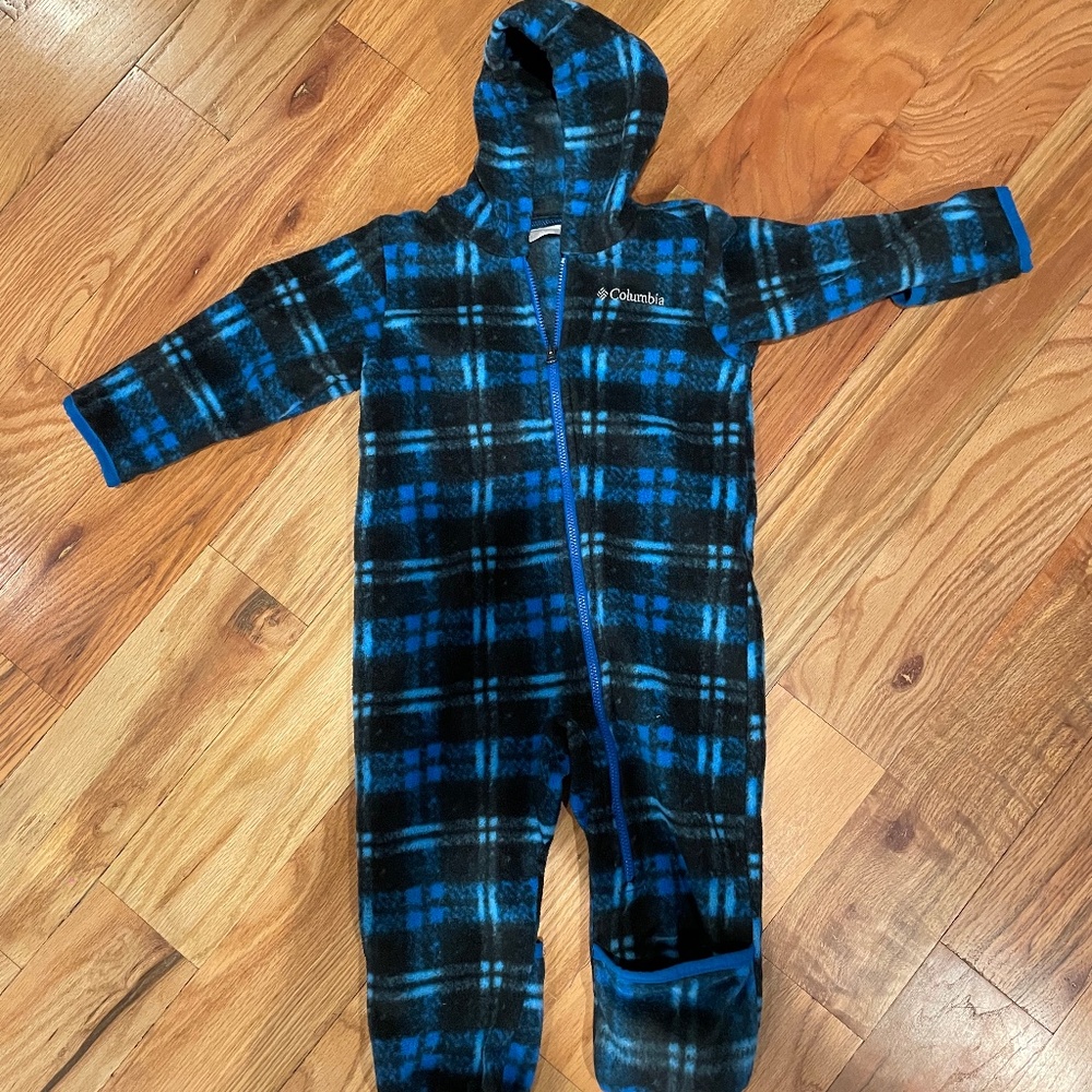 Columbia fleece bunting 12-18 months